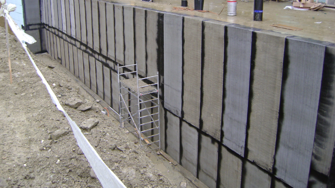 talajnedvesség elleni szigetelés